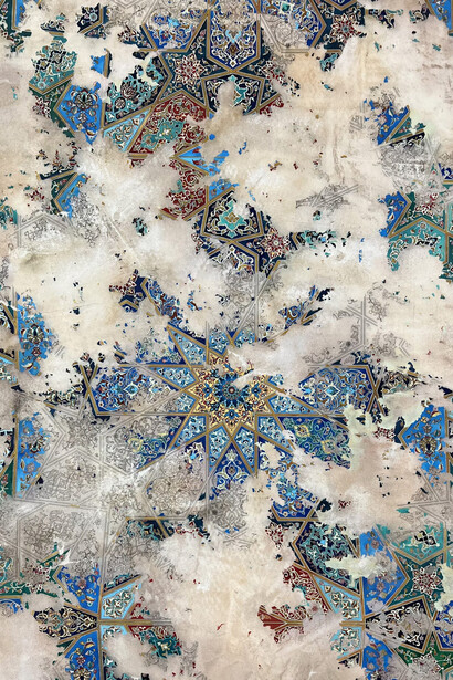 Jason Seife, A song in three parts: side B (Una canción en tres partes: lado B, detalle), 2022–23. Cortesía de Jason Seife y del Pérez Art Museum Miami