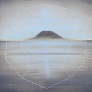 Edouard Wolton, Mirage/dodécaèdre/élément ether, 2012, acrylic and oil on canvas, 60 x 40 cm, Courtesy Galerie Les filles du calvaire