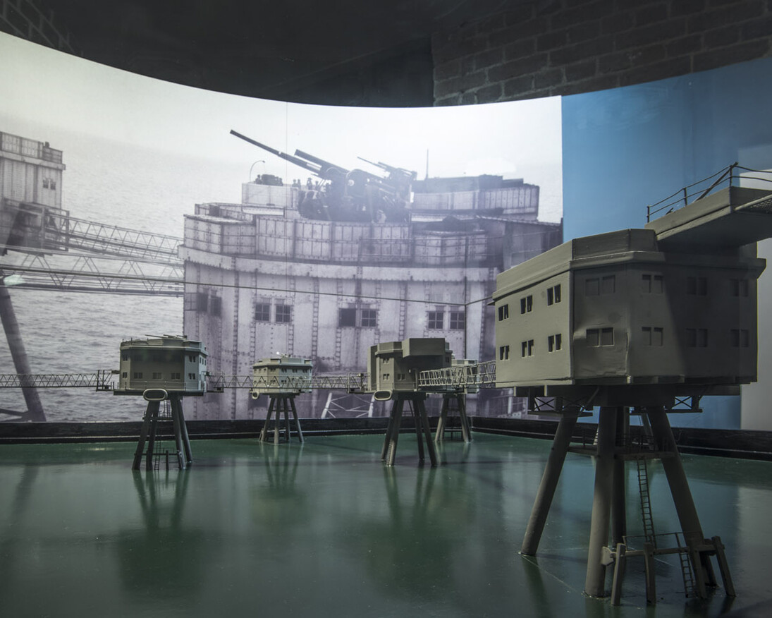 Docklands at War. Courtesy of Museum of London Docklands