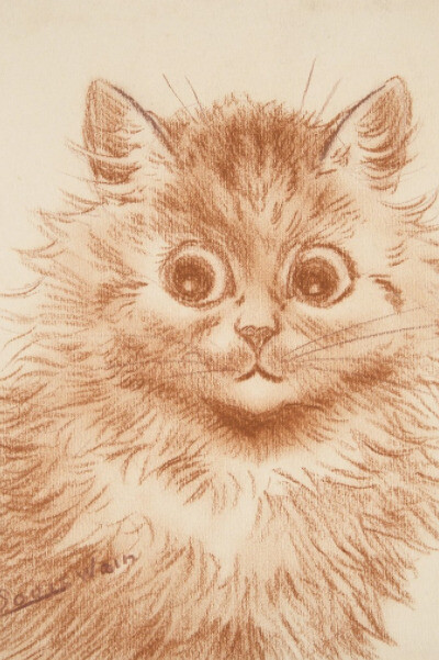 Louis Wain. Courtesy of Chris Beetles Gallery