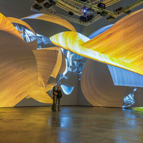 Refik Anadol, In situ, exhibition view. Courtesy of Guggenheim Bilbao
