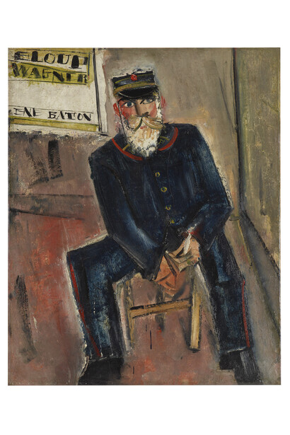 Yuzo Saeki, Postman, 1928, Nakanoshima Museum of Art, Osaka