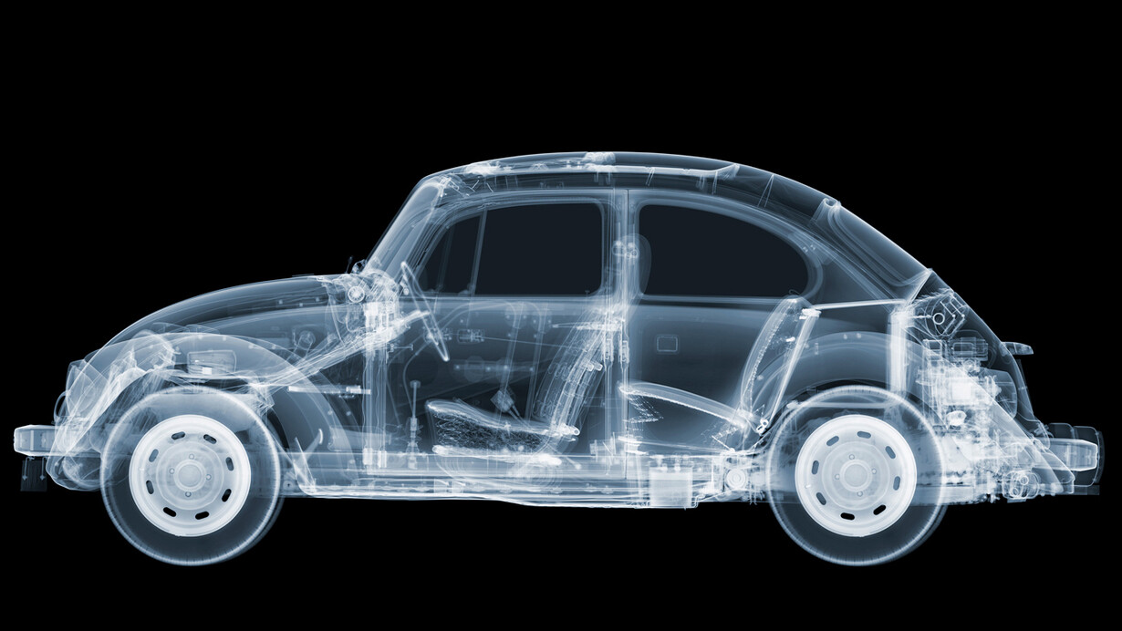 Nick Veasey, VW Beetle