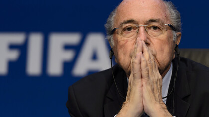 Joseph Blatter, presidente de la FIFA