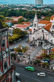 Jaro Cathedral in Iloilo City, Philippines