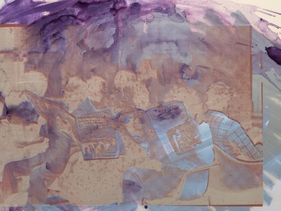 Robert Rauschenberg, Exhibition view. Courtesy of Galerie Thaddaeus Ropac