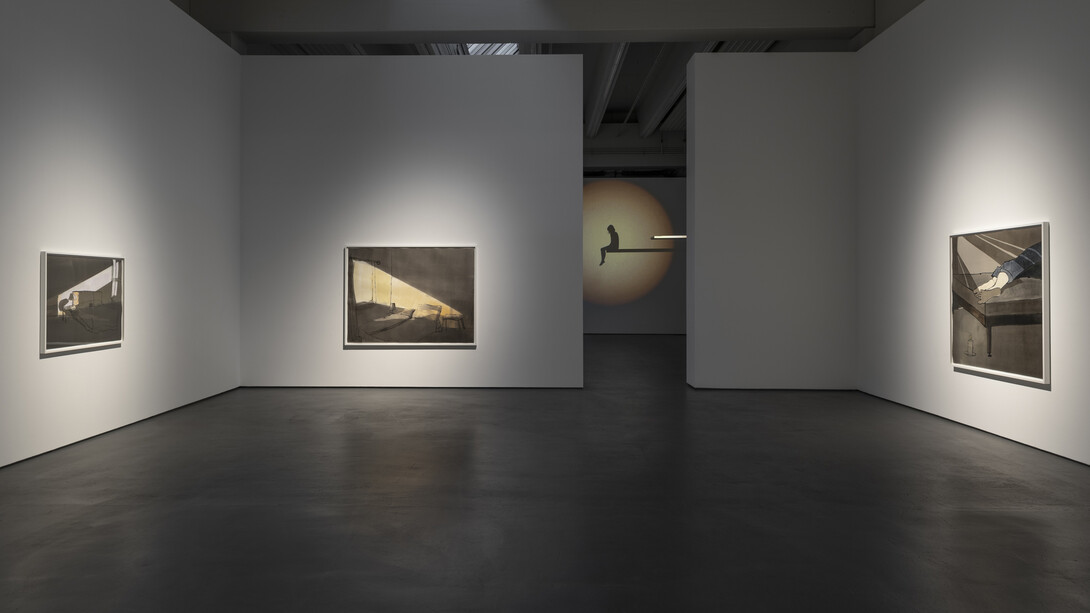 Zilla Leutenegger, Plein soleil, exhibition view. Courtesy of Galerie Judin