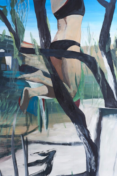 Soudain hier, Exhibition view. Courtesy of Galerie Lelong