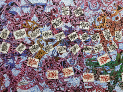 Htein Lin, Unholy Bugs, 2008-2015. Courtesy of Yavuz Gallery
