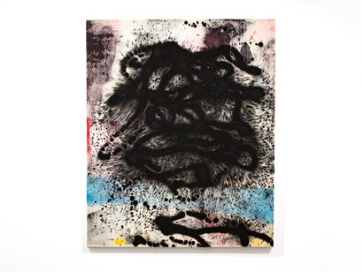 Ed Moses. Whiplines, Waterfalls and Worms, installation view. Courtesy of JD Malat Gallery