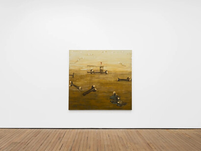 Matthias Franz, Die dünne haut der zivilisation, exhibition view. Courtesy of GRIMM