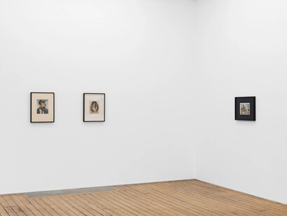 John Stezaker, Spell, exhibition view. Courtesy of The Approach Gallery 