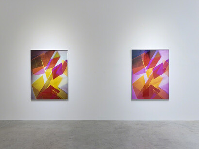 Barbara Kasten, Exhibition view. Courtesy of Bortolami 