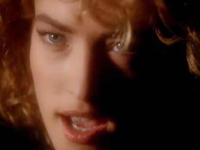 Tatjana Patitz in un'immagine tratta dal video della canzone "Freedom! '90" di George Michael