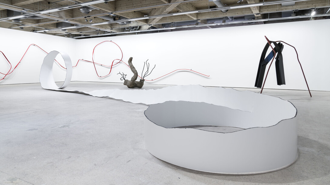 Monika Sosnowska, An order apart, exhibition view. Courtesy of Espoo Museum of Modern Art