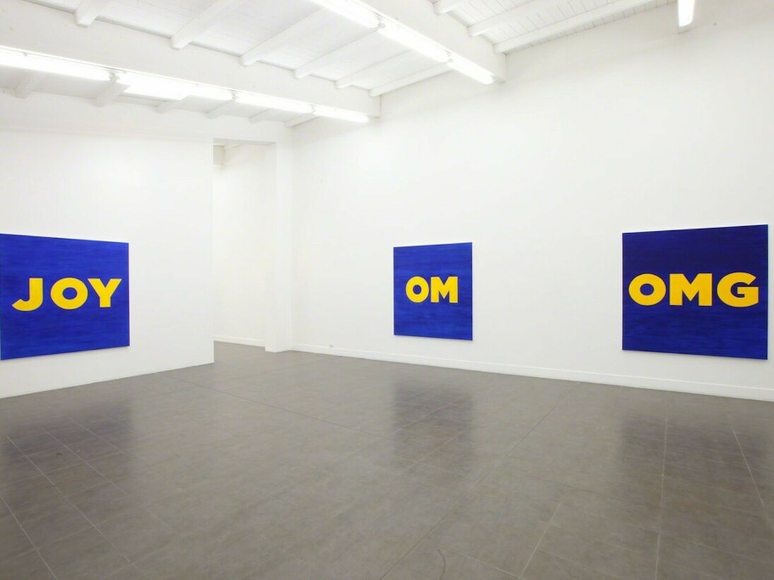 Deborah Kass, Art Histories, Exhibition view. Courtesy of Brand New Gallery