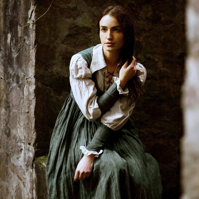 Nella moda rinascimentale gli abiti verdi più intensi erano apprezzati dalle classi agiate per la loro eleganza e rarità