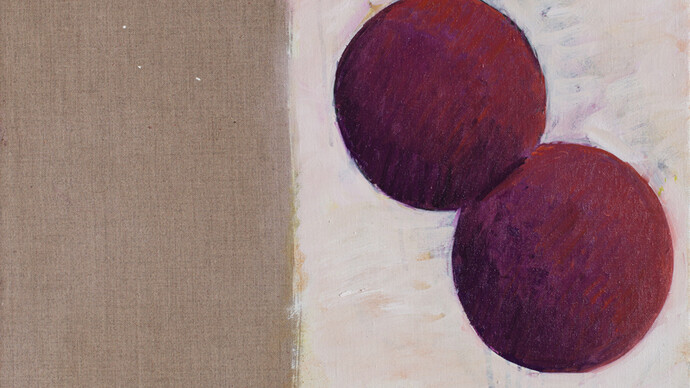 Fabian Peake, Here and There, 2013, oil on canvas, 40 x 50cm 