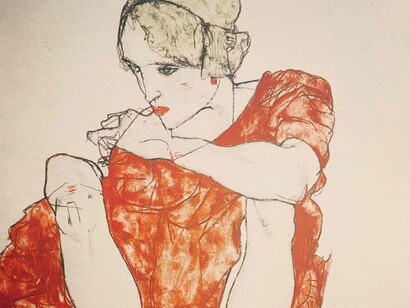 Painted by Egon Schiele in 1913