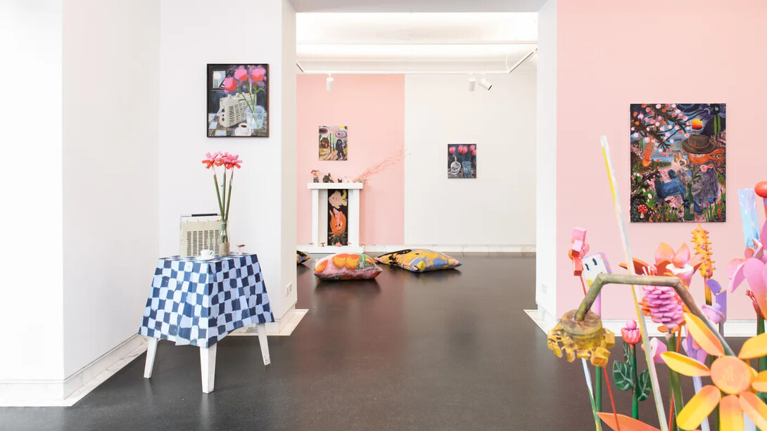 Philip Grözinger, Manntje, Manntje, Timpe Te, ausstellungsansicht. Mit freundlicher genehmigung der Galerie Kornfeld