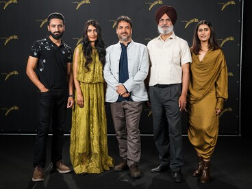 Locarno79, "Rehmat" Photocall, in the presence of Harwinder Aujla, Navjot Randhawa, Gurvinder Singh, Jaswant Zafar and Diya Kamboj, 06.08.2026. Locarno Film Festival / Ti-Press