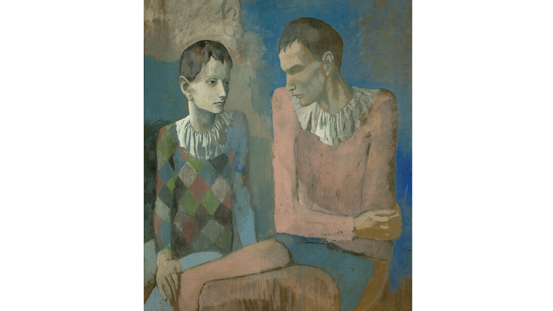 Pablo Picasso
Acrobate et jeune arlequin, 1905
Gouache on cardboard, 105 x 76 cm
Private collection
© Succession Picasso / 2018, ProLitteris, Zurich