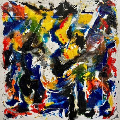 Tony Sturgis, Why must I explain. Courtesy of Beverly McNeil Gallery