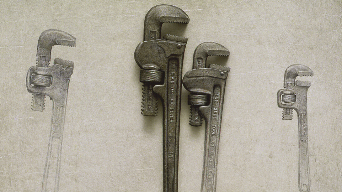 Alan Magee, Natural History, 1997, acrylic and oil on panel, 16 x 22 inches