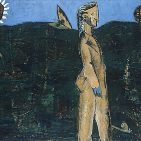 Markus Lüpertz, 5 Bilder über das mykenische Lächeln - Der Frühling, 1985 © BPK, Berlin, Dist. RMN-Grand Palais / image BStGS © ADAGP, Paris 2015
