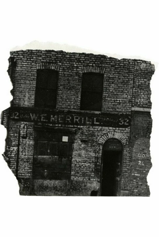 David Bailey (\*1938), Uncharted – East End, 1961, silver gelatin print on glossy fibre paper, printed 2011-2013, 16 x 15,9 cm © David Bailey, Courtesy: Daniel Blau Munich/London