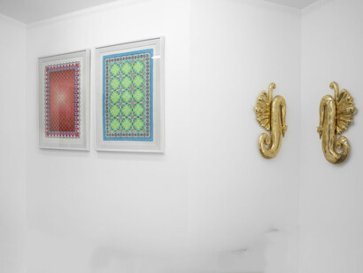 Gabriel Baggio, Todo era fantástico, vista de exhibición. Cortesía de Galería Hache