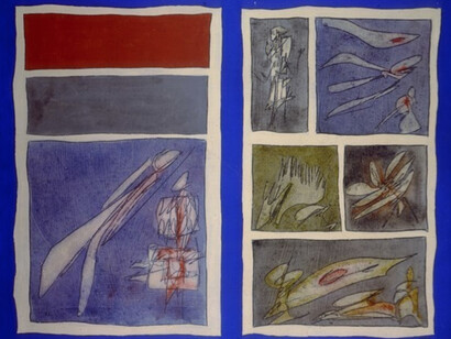 Achille Perilli. Courtesy of Galleria Tega