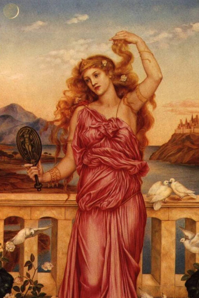 E. de Morgan, Elena di Troia