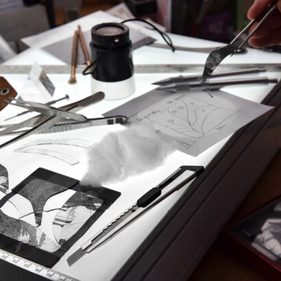 Restoration.  Courtesy of M.A.D.Gallery