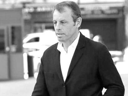 Sandro Rosell was president of the Barcelona Football Club between 2010 and 2014