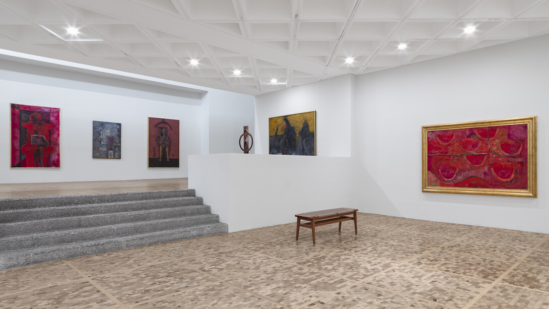 Tamayo horizontes, vista de exhibición. Cortesía del Museo Tamayo