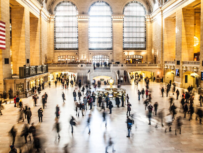 Grand Central Terminal: María Luisa Contes vivió durante tres años en Nueva York, una ciudad que le marcó y a la que le gustaría volver