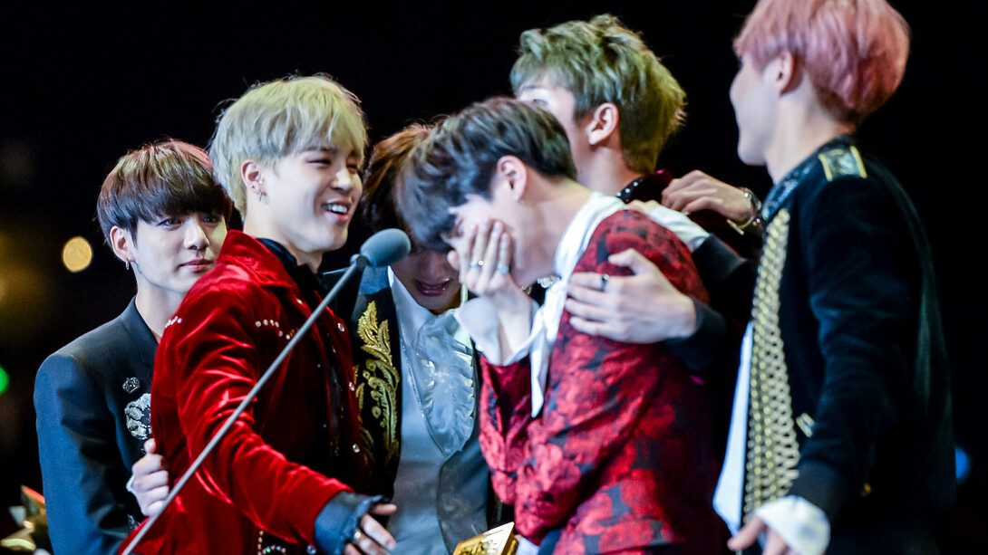 A boy band BTS vence a categoria Artist of the Year no Mnet Asian Music Awards