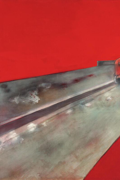 Francis Bacon, Street Scene (with Car in Distance) (1984)