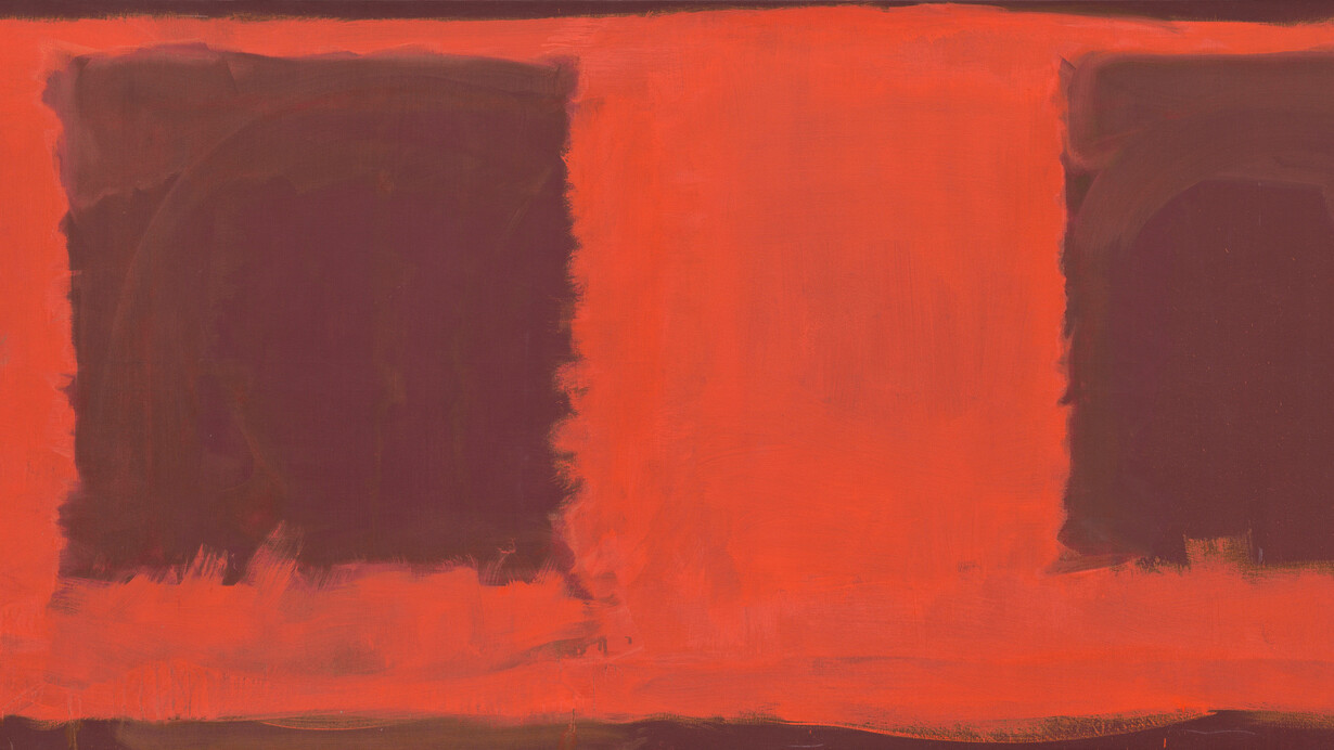 Mark Rothko, Sin título (Murales de Seagram,1959), detalle