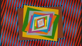 Ferruccio Gard, Cromo-Struttura-71 N. 7, acrilico su tela, cm 100 x 80 x 2,7, 1971