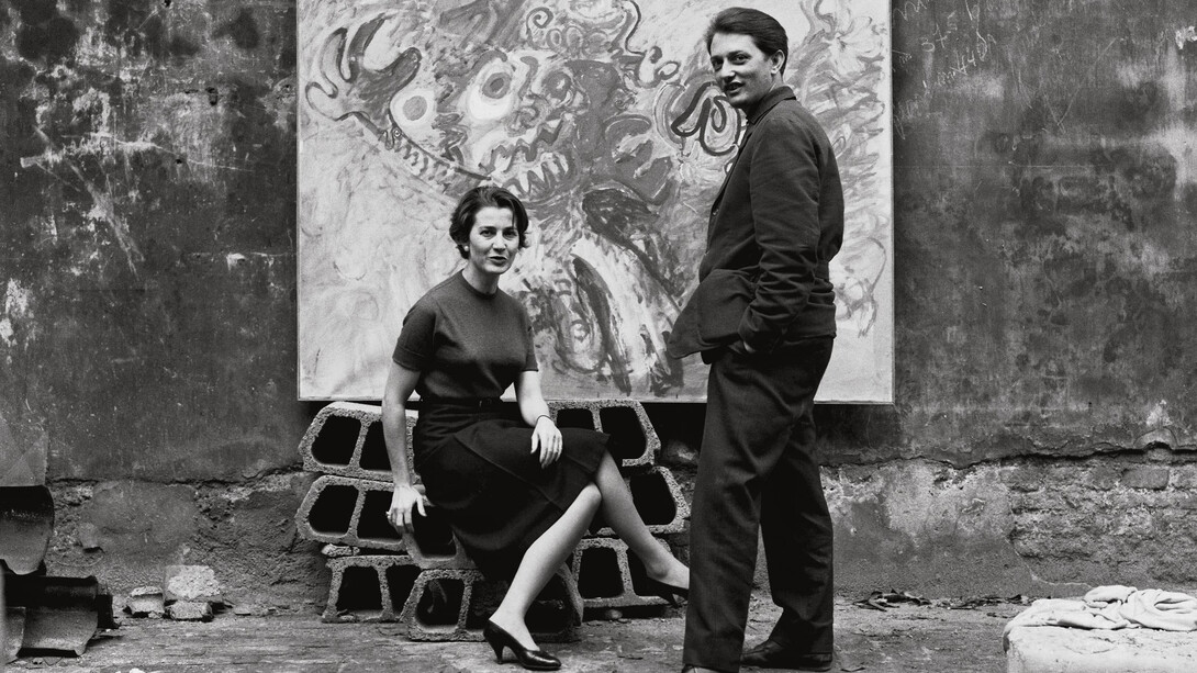 Tancredi e Beatrice Monti, 1961