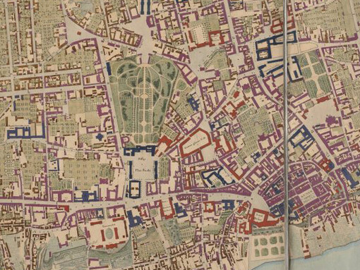 Rooms of Plans and Maps of Warsaw. Courtesy of Muzeum Warszawy