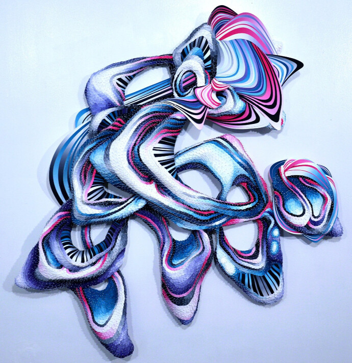 Crystal Wagner, Bioform III, 2017. Courtesy of StolenSpace Gallery