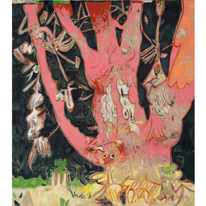 Scott Anderson, Suregum, 2015, Oil and crayon on canvas, 84 x 76 cm