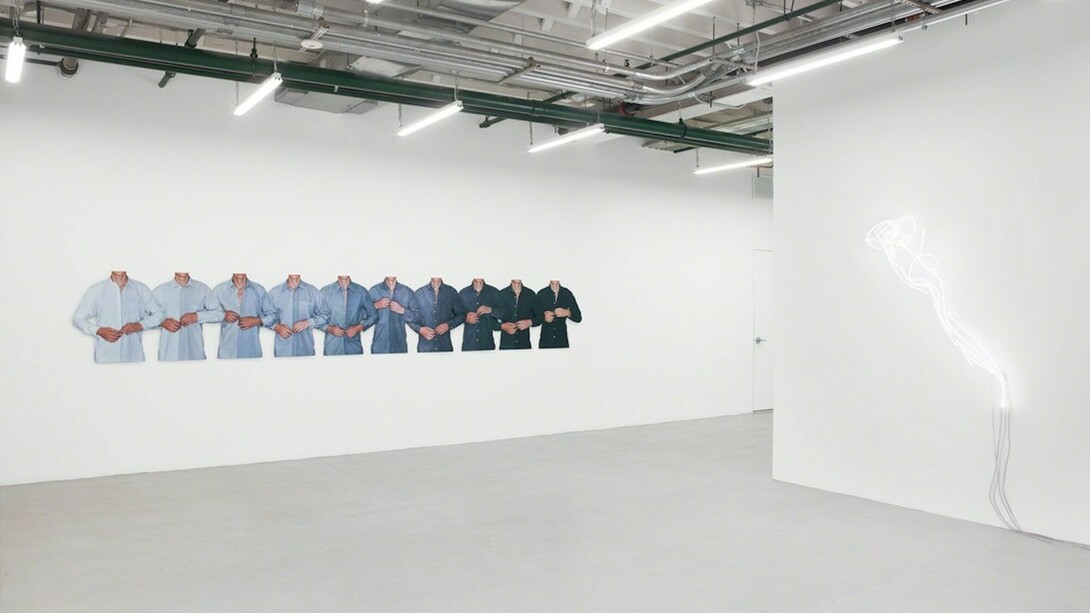 Fiete Stolte. Transit, exhibition view. Courtesy of Albertz Benda