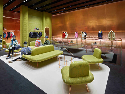 Interno Miu Miu Building in Miyuki Street, Giappone
