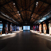 Velvet mi amor, exhibition view. Courtesy of Museo del Tessuto