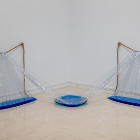 Senga Nengudi and Maren Hassinger, exhibition view. Courtesy of IVAM