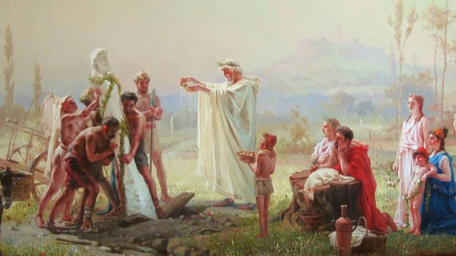 Henryk Siemiradzki and Russian Artists’ Colony in Rome. Courtesy of The State Russian Museum